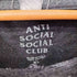 アンチソーシャルソーシャルクラブ ANTI SOCIAL SOCIAL CLUB USA製 両面プリント プルオーバーパーカー メンズ
