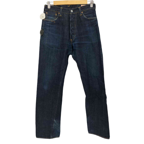 エヴィス EVISU No1 SPECIAL LOT 2001 片カモメ 赤耳 ボタンフライセルビッジデニム メンズ 33/35