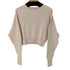 アーバンリサーチ URBAN RESEARCH new basic カシミヤコットンクルーネックニット レディース FREE