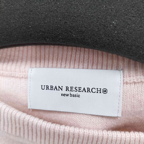 アーバンリサーチ URBAN RESEARCH new basic カシミヤコットンクルーネックニット レディース FREE