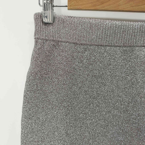 M7days ラメニットIラインスカート レディース JPN:2