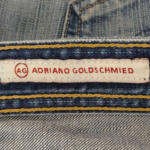 エージー アドリアーノゴールドシュミット AG / ADRIANO GOLDSCHMIED ボタンフライ ストレートデニムパンツ メンズ 29