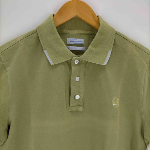 ヤコブコーエン JACOB COHEN ワンポイント刺繍 ポロシャツ メンズ JPN:S