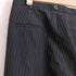 LONDONFLAT アシンメトリー タック ワイドレッグ ストライプ スラックス レディース JPN:M
