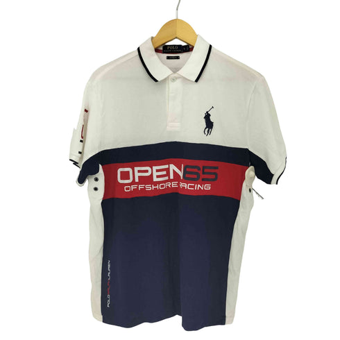 ポロラルフローレン POLO RALPH LAUREN CUSTOM FIT USA 鹿の子 S/S ポロシャツ メンズ import:L