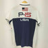 ポロラルフローレン POLO RALPH LAUREN CUSTOM FIT USA 鹿の子 S/S ポロシャツ メンズ import:L