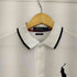 ポロラルフローレン POLO RALPH LAUREN CUSTOM FIT USA 鹿の子 S/S ポロシャツ メンズ import:L