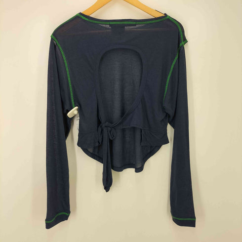 Ezick ANNONIM 24SS バックフォールシアーロンT レディース FREE