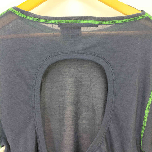 Ezick ANNONIM 24SS バックフォールシアーロンT レディース FREE
