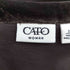 CATO ベロア切替 テーラードジャケット レディース 24W