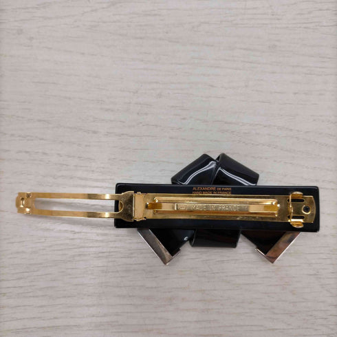 アレクサンドルドゥパリ ALEXANDRE DE PARIS リボンデザイン バレッタ レディース