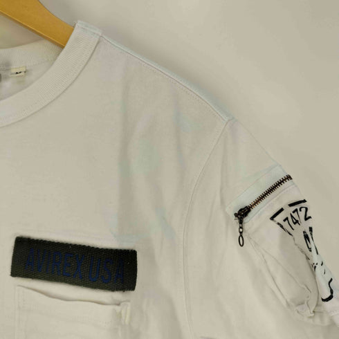アヴィレックス AVIREX FATIGUE TEE ファティーグ クルーネック Tシャツ メンズ import:M