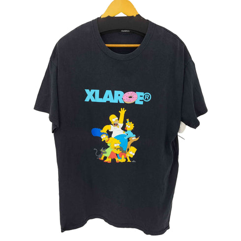エクストララージ XLARGE S/S TEE THE SIMPSONS DONUT LOGO メンズ JPN:XL