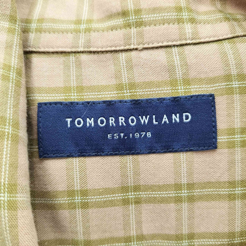 トゥモローランド TOMORROWLAND L/S チェックシャツ メンズ JPN:M