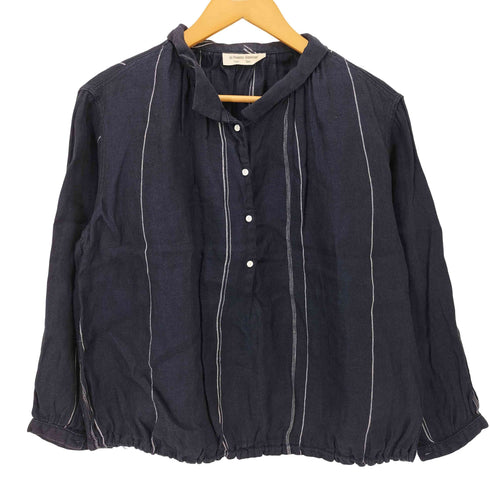 アルテポーベラ ARTE POVERA un prodotto giapponese Linen Gather Pullover リネン ギャザー プルオーバー スモック レディース