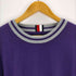 トミーヒルフィガー TOMMY HILFIGER 袖ロゴ刺繍 クルーネックコットンニット メンズ JPN:XL