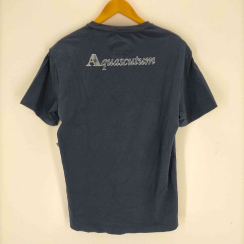 アクアスキュータム AQUASCUTUM ロゴクルーネックTシャツ レディース JPN:L