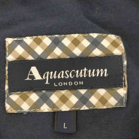 アクアスキュータム AQUASCUTUM ロゴクルーネックTシャツ レディース JPN:L