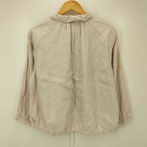 アルテポーベラ ARTE POVERA un prodotto giapponese Linen Gather Pullover リネン ギャザー プルオーバー スモック レディース