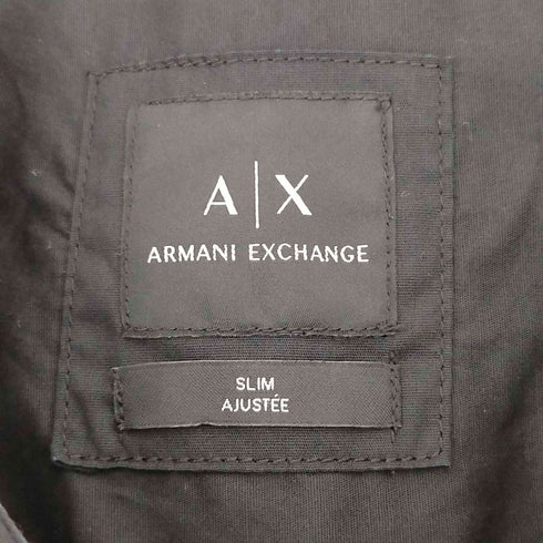 アルマーニエクスチェンジ ARMANI EXCHANGE スタッズ襟 比翼シャツ メンズ JPN:L