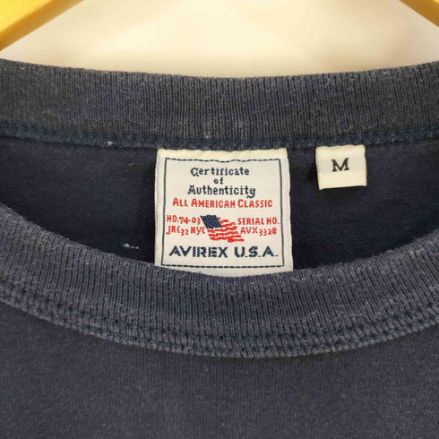 アヴィレックス AVIREX FATIGUE TEE ファティーグ クルーネック Tシャツ メンズ import:M