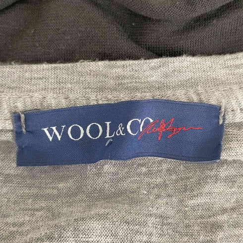 wool&co イタリア製 DUO レイヤードカットソー メンズ JPN:M