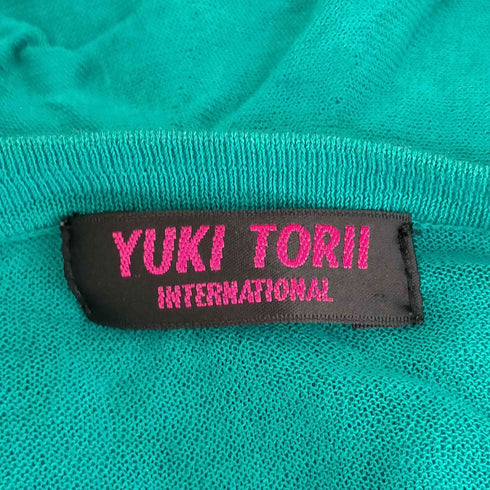 ユキトリイ YUKI TORII フリルカーディガン レディース