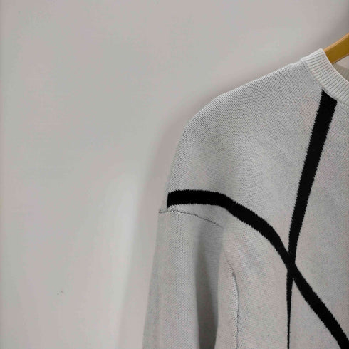 アルマーニエクスチェンジ ARMANI EXCHANGE ビックAXロゴ ニットプルオーバー メンズ JPN:M