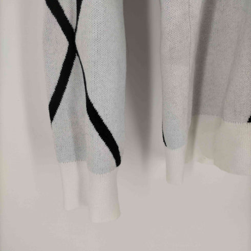 アルマーニエクスチェンジ ARMANI EXCHANGE ビックAXロゴ ニットプルオーバー メンズ JPN:M