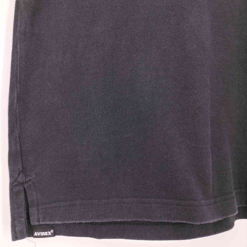 アヴィレックス AVIREX AERO CATS S/S POLO SHIRT エアロキャッツ ポロシャツ メンズ import:M