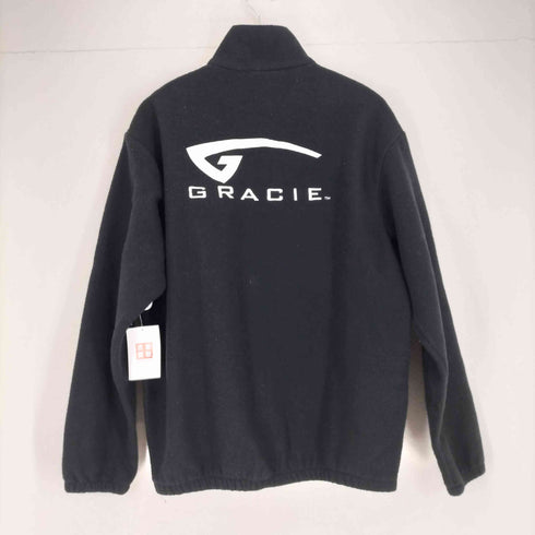 GRACIE GEAR USA製 両面刺繍フリースジャケット メンズ JPN:M
