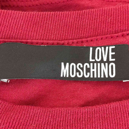 ラブモスキーノ LOVE MOSCHINO ロゴ長袖カットソー メンズ JPN:XS