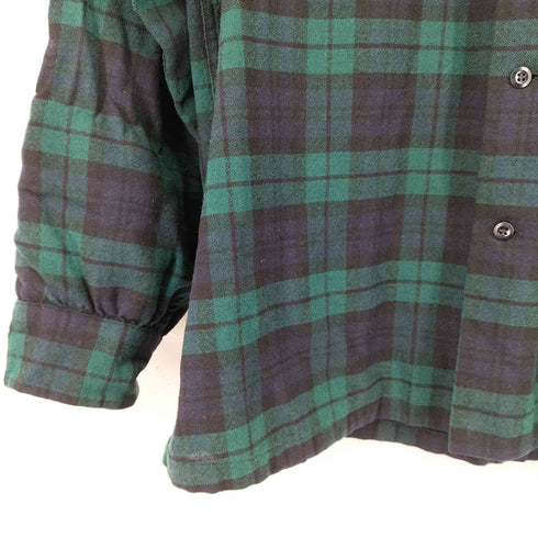 ペンドルトン PENDLETON 60S 開襟シャツ ブラックウォッチ メンズ JPN:L