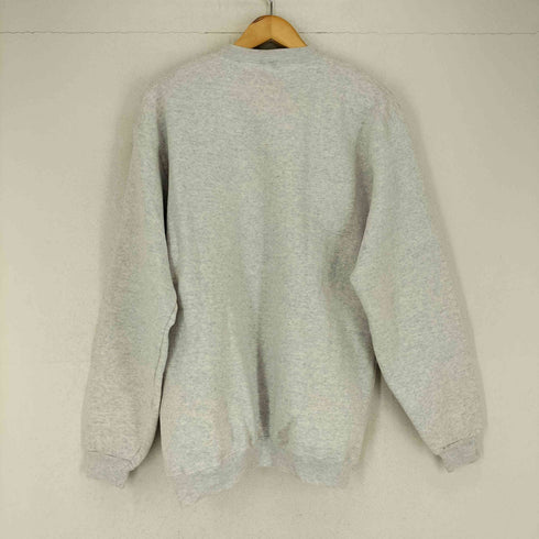 クイックシルバー Quiksilver 90-00s フロントロゴ刺繍クルーネックスウェット メンズ JPN:L