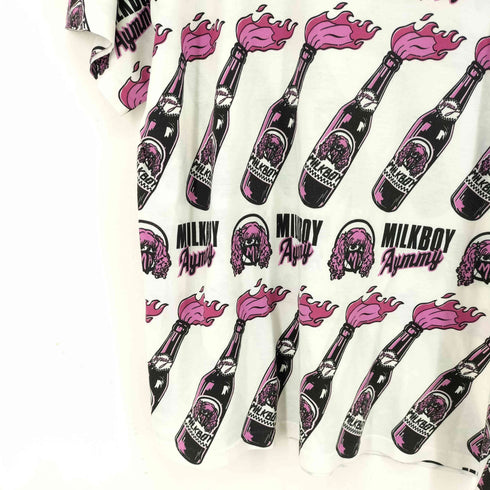 ミルクボーイ MILKBOY S/S 総柄 Tシャツ メンズ