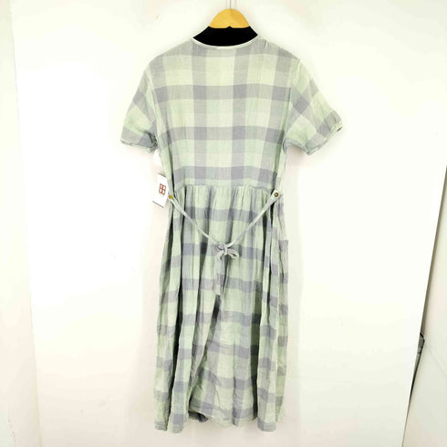 S/S チェック柄 ワンピース レディース
