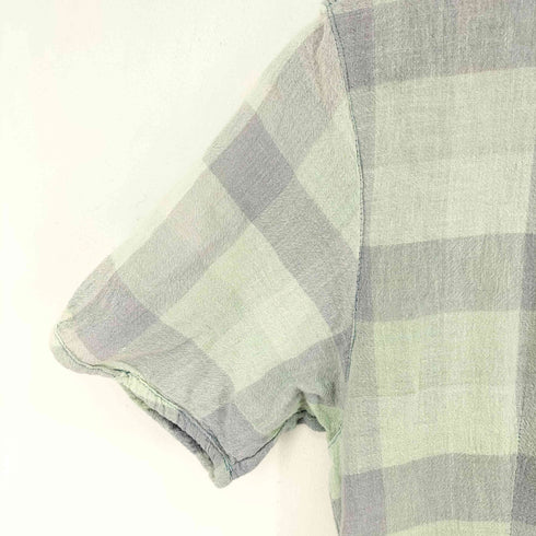 S/S チェック柄 ワンピース レディース