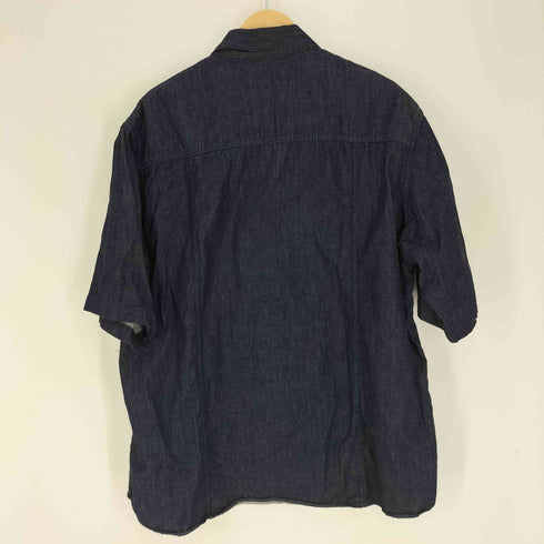ラッドミュージシャン LAD MUSICIAN 18SS INDIGO インディゴ デニム S/S トラッカー シャツ メンズ JPN:42