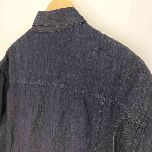 ラッドミュージシャン LAD MUSICIAN 18SS INDIGO インディゴ デニム S/S トラッカー シャツ メンズ JPN:42