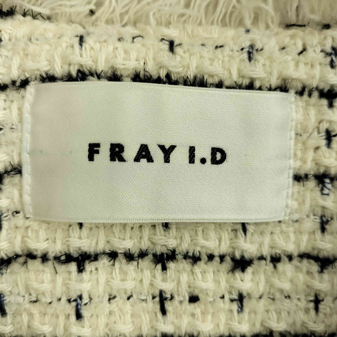 フレイアイディー FRAY I.D 23AW GIOLICA ツィード2WAYジャケット レディース JPN:0