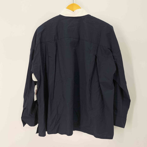 ズッカ ZUCCa ラウンドカラー 比翼シャツ メンズ JPN:M