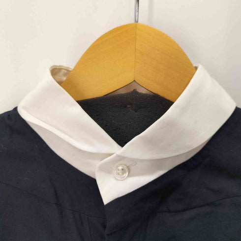 ズッカ ZUCCa ラウンドカラー 比翼シャツ メンズ JPN:M