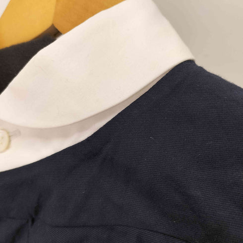 ズッカ ZUCCa ラウンドカラー 比翼シャツ メンズ JPN:M