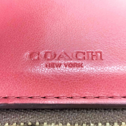 コーチ COACH モノグラム三つ折り財布 レディース ONE SIZE