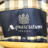 アクアスキュータム AQUASCUTUM CRAFTED IN ITALY 裏地チェック トレンチコート レディース 38R