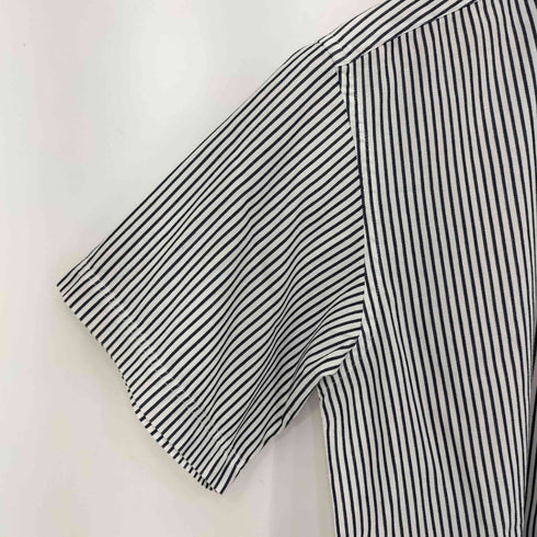 オースティンリード AUSTIN REED フロントポケット ストライプ S/S シャツ メンズ import:L