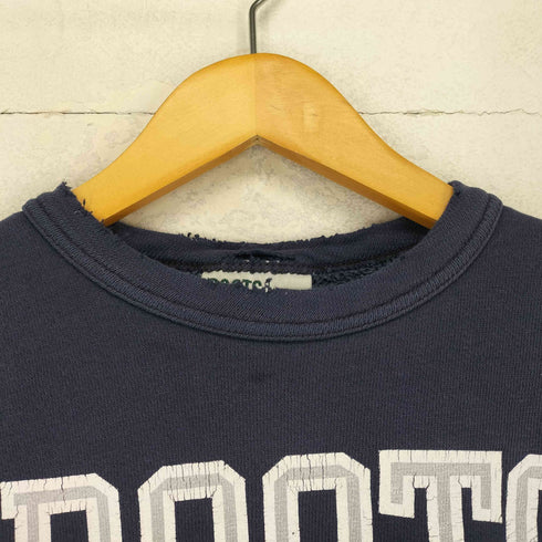 ROOTS HEAVY COTTON フロントプリントクルーネックスウェット メンズ JPN:M