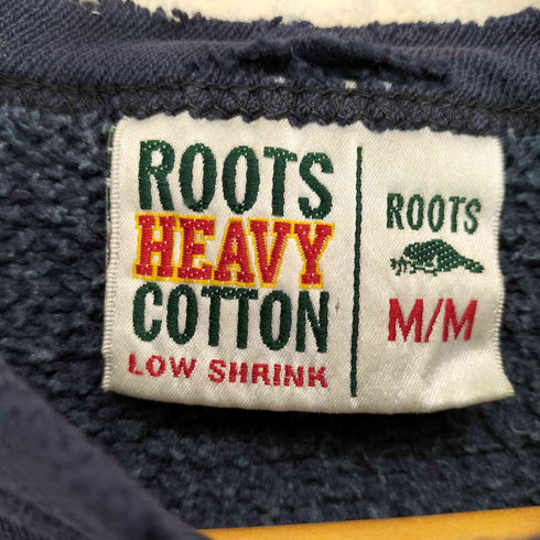 ROOTS HEAVY COTTON フロントプリントクルーネックスウェット メンズ JPN:M