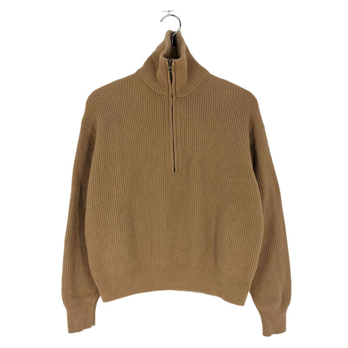 ユニクロシー UNIQLO:C プレミアムラムハーフジップセーター レディース JPN:L