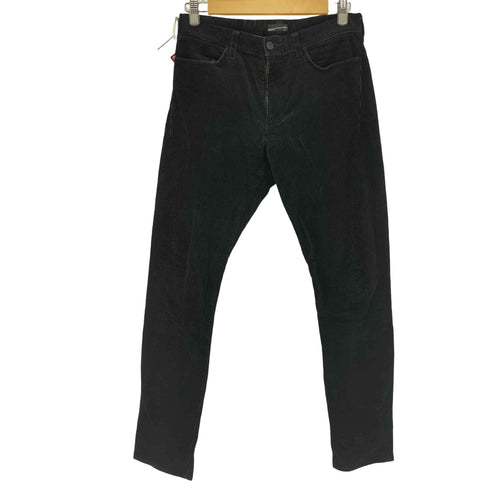 ラッドミュージシャン LAD MUSICIAN 14AW 革パッチ ジップフライ コーデュロイ スキニー パンツ メンズ JPN:46